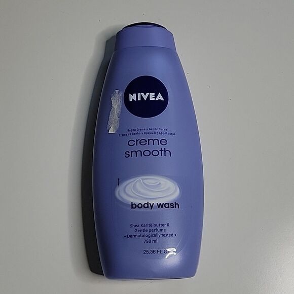 GERMAN NIVEA 25 OZ LARGE SIZE CREME SMOOTH Body Wash from NEW - Picture 1 of 8